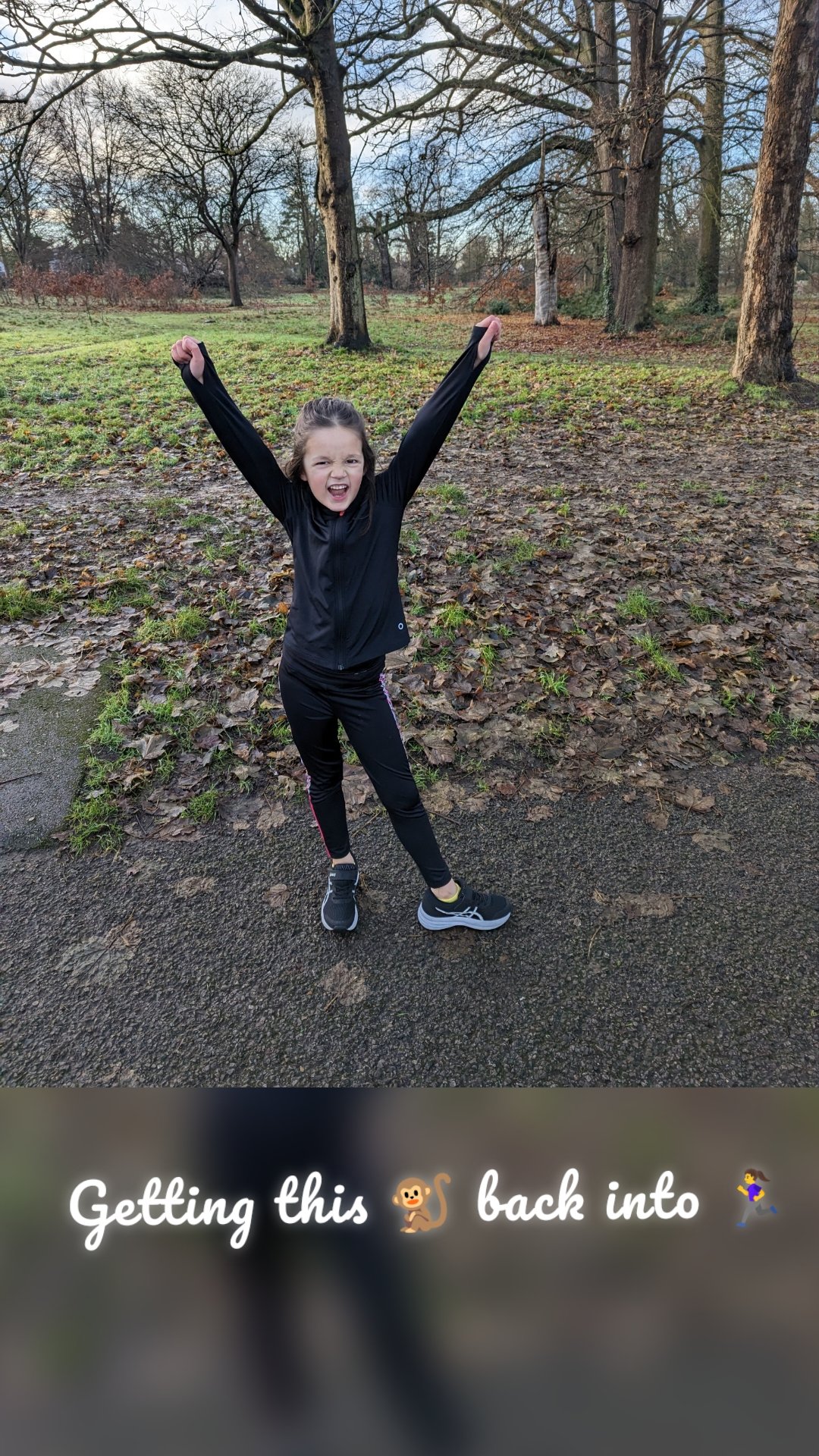 Getting this 🐒 back into 🏃‍♀️